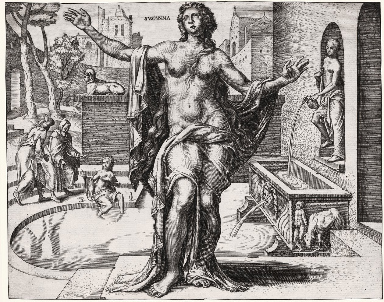Susanna im Bade von . .