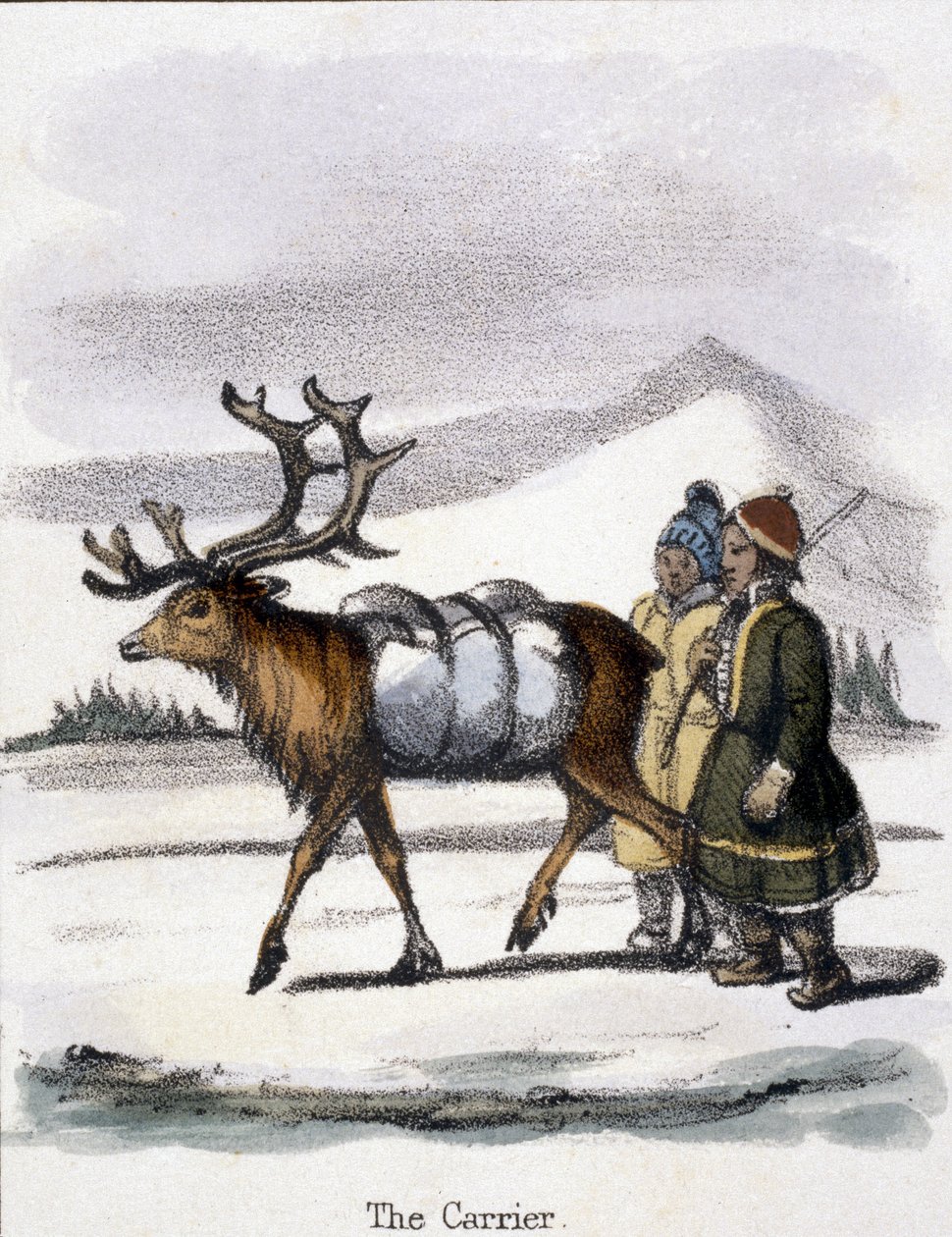 Der Träger, um 1845 von Frederick (attr. to) Barnard