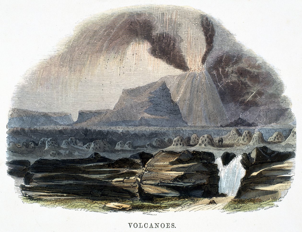 Vulkane von Frederick (attr. to) Barnard