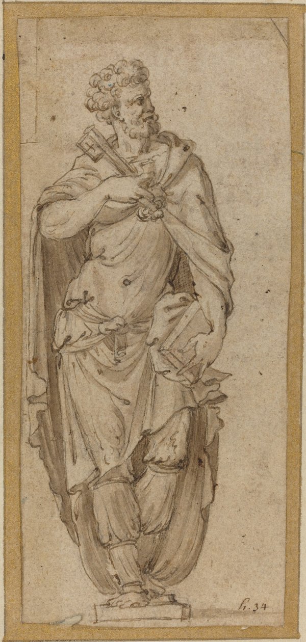 Sankt Peter von after Francesco Salviati