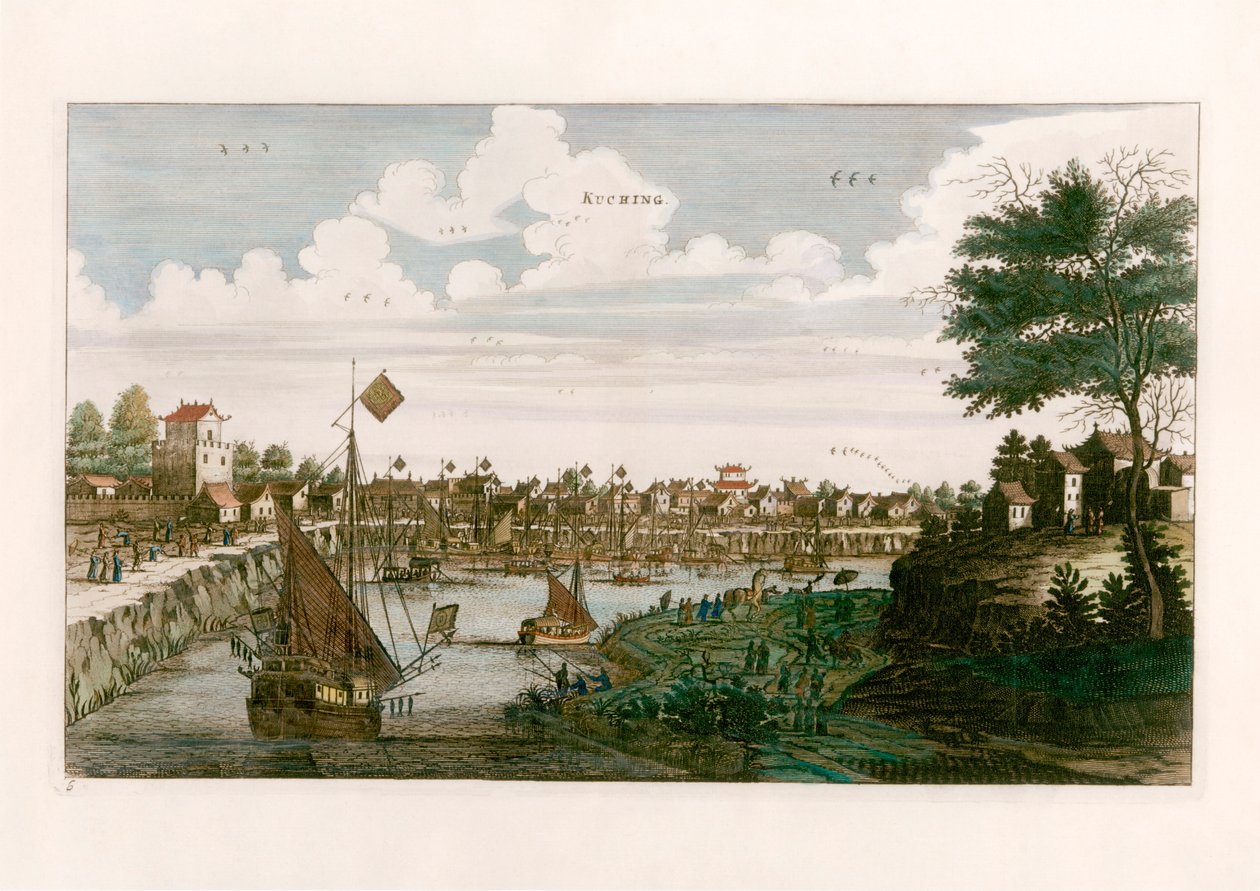 Kuching von after Johannes Nieuhof