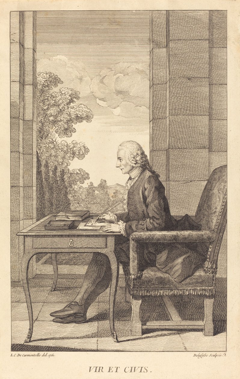 M. Lambert von after Louis de Carrogis Jean Baptiste Delafosse called Carmontelle