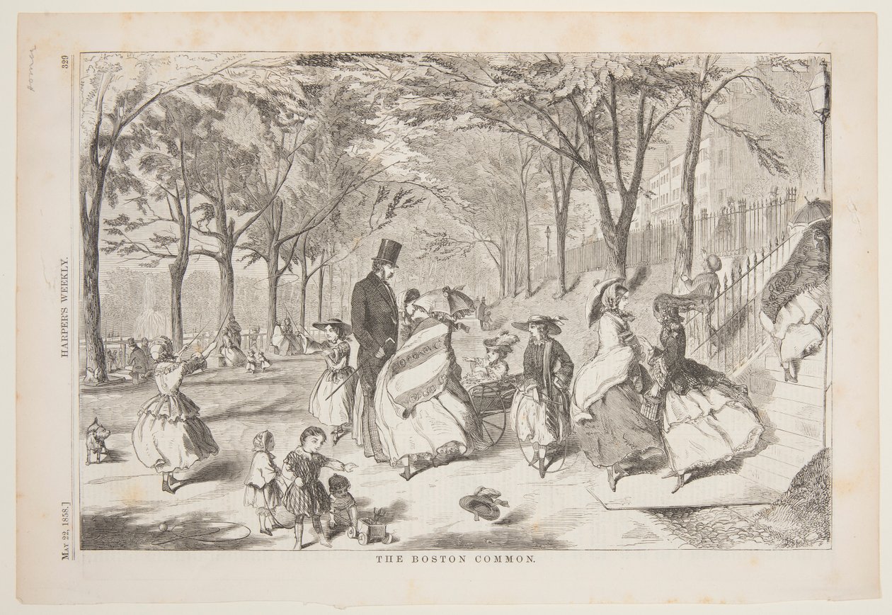 Der Boston Common von after Winslow Homer
