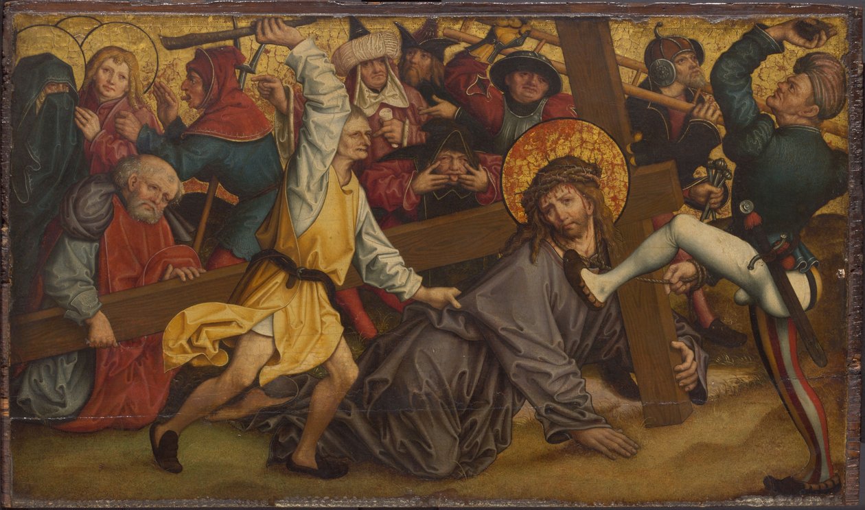 Christus trägt das Kreuz von anonymous 