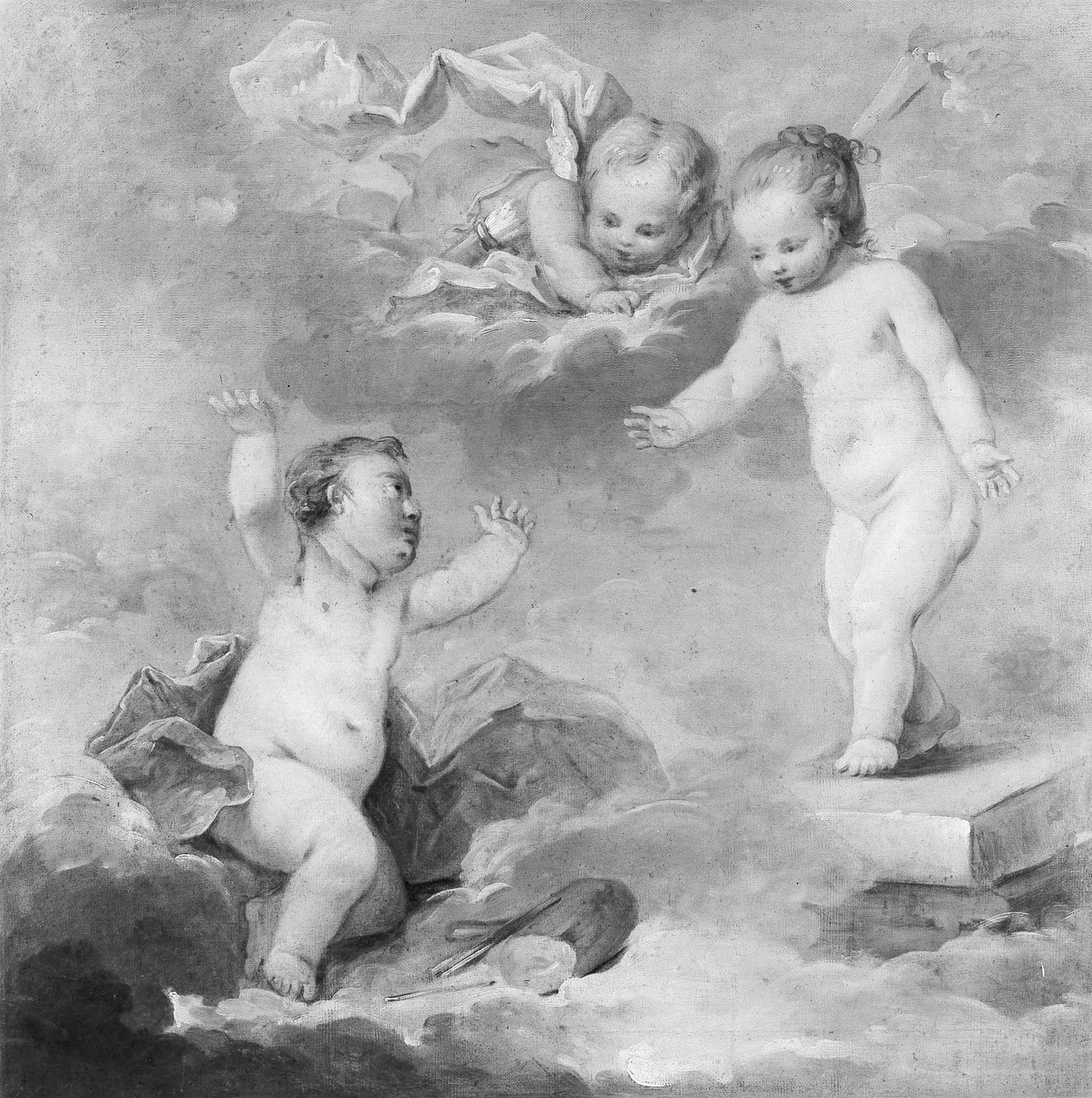 Pygmalion und Galatea als Kinder von anonymous 