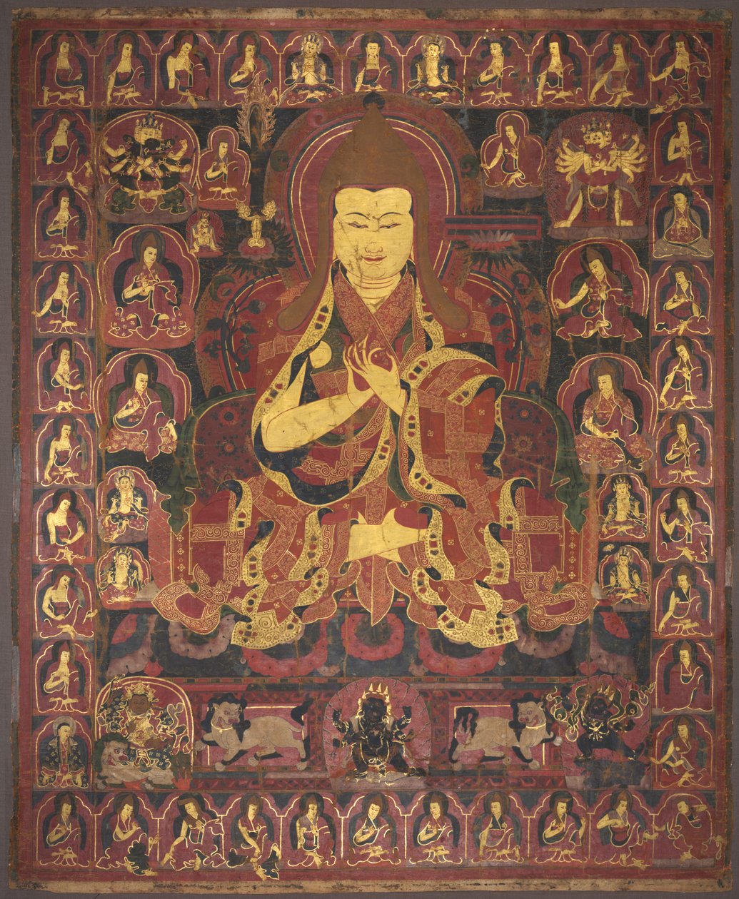 Tsong Khapa, Gründer des Gelug-Ordens von anonymous 