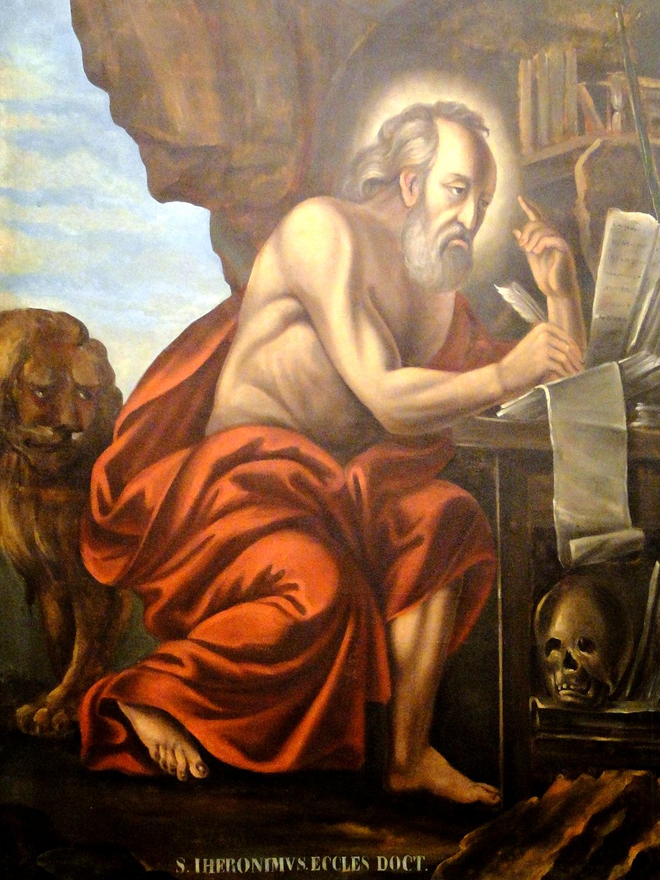 Heiliger Hieronymus von Jesuino do Monte Carmelo