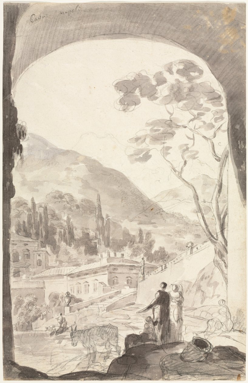Cava Napoli von attributed to Jean Honoré Fragonard