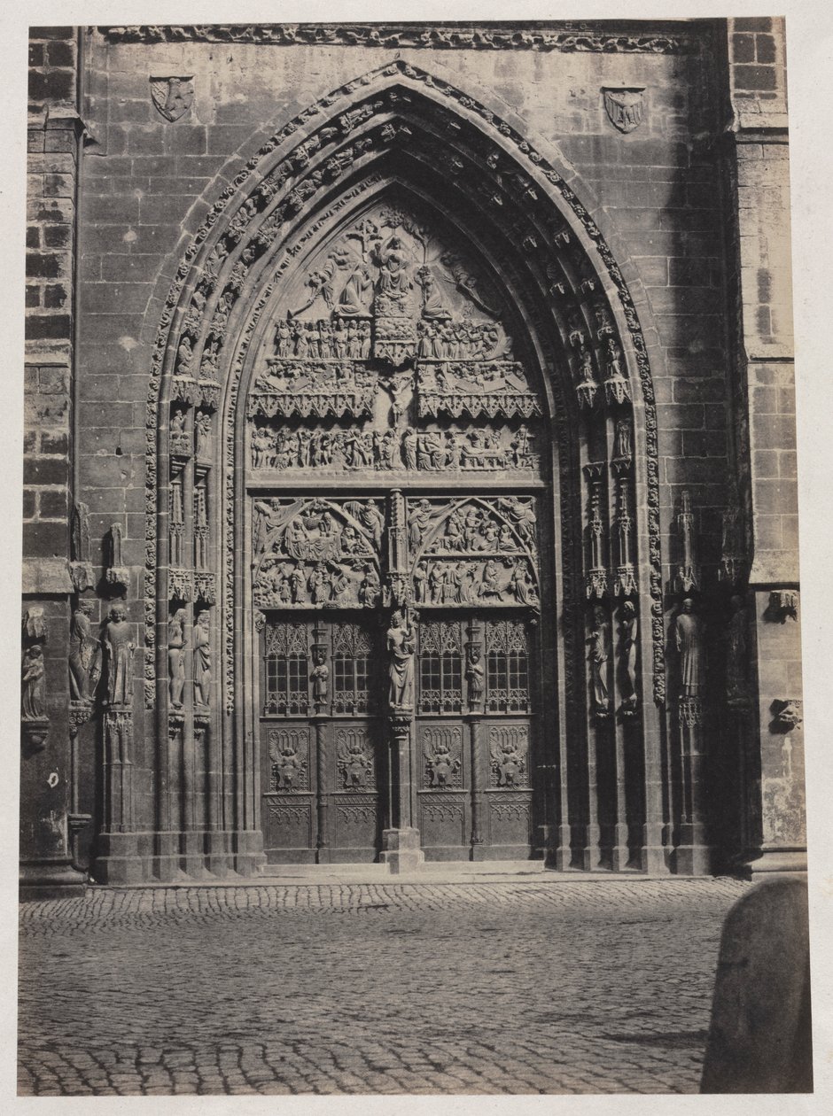 Eingang, St. Lorenz Kathedrale, Nürnberg von attributed to Schrag
