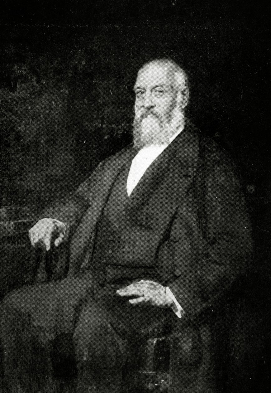 Porträt von Jean Macé von Édouard Krug