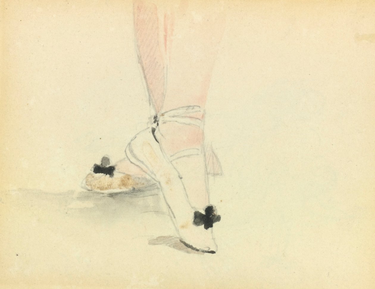 Ballettschuhe von Édouard Manet