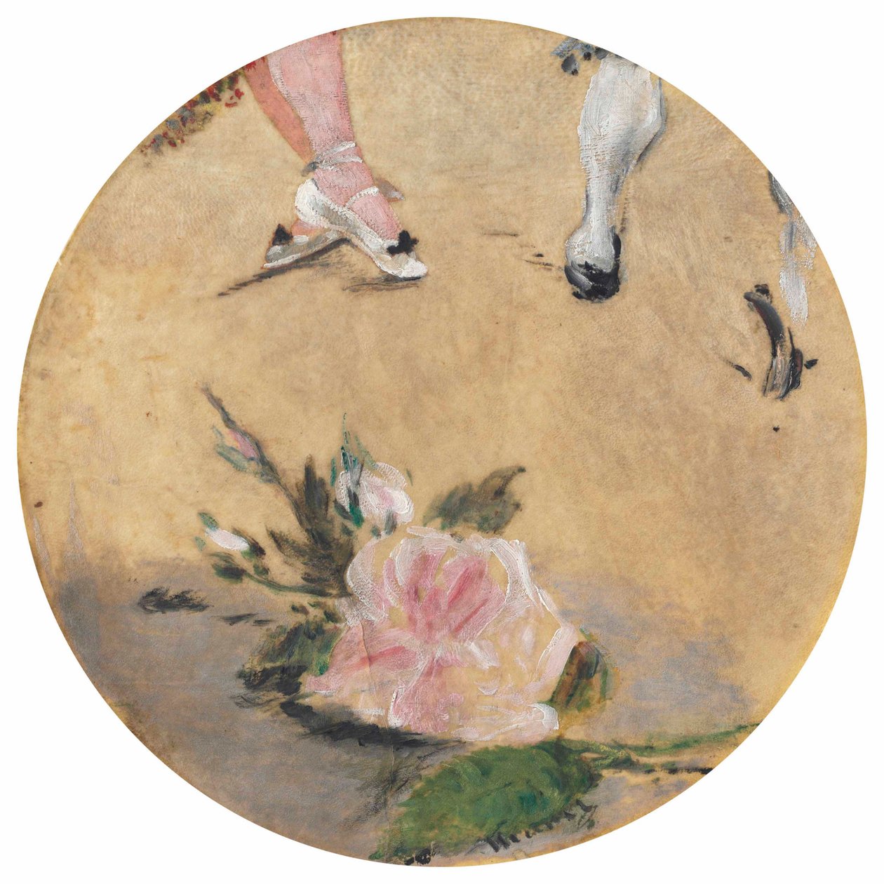 Ballettschuhe von Édouard Manet