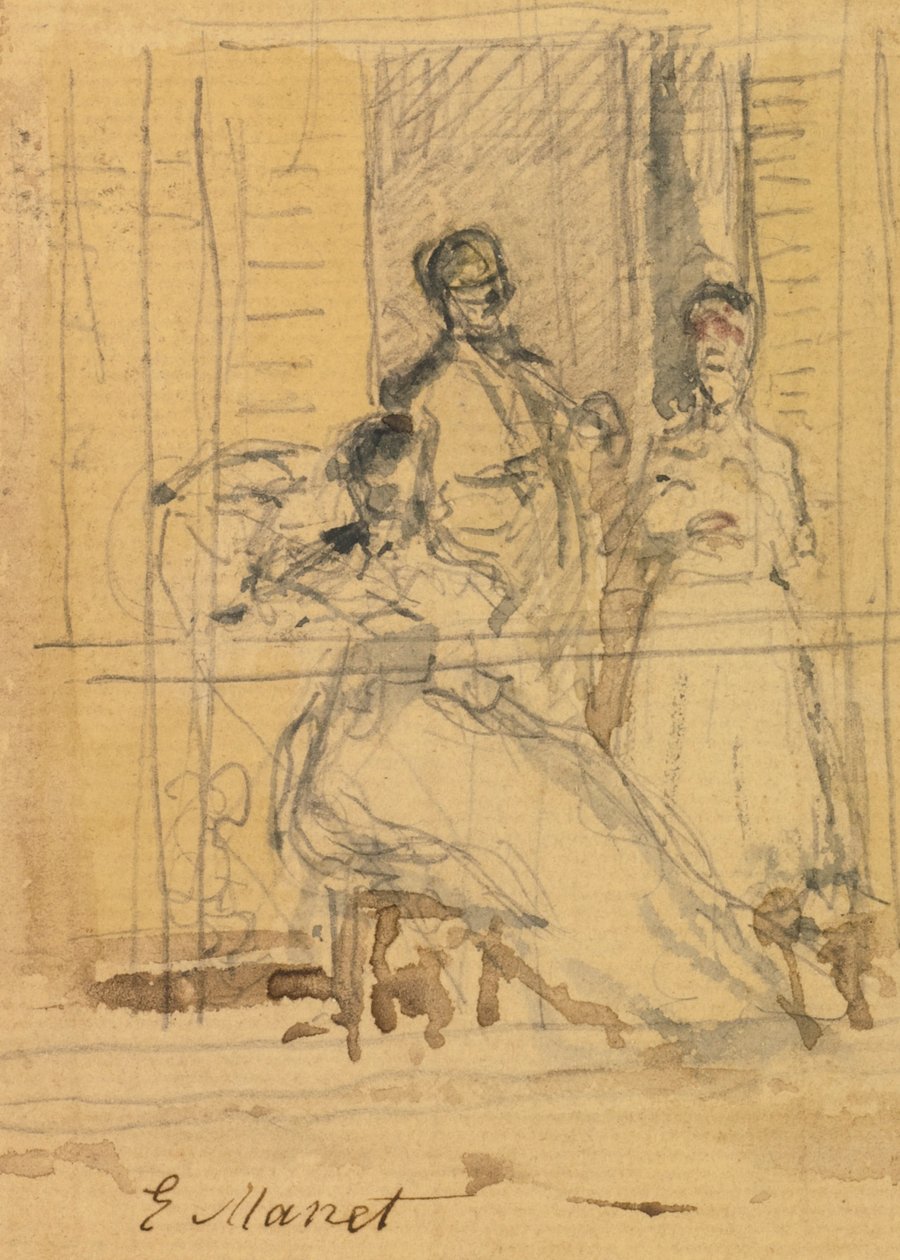 Der Balkon von Édouard Manet