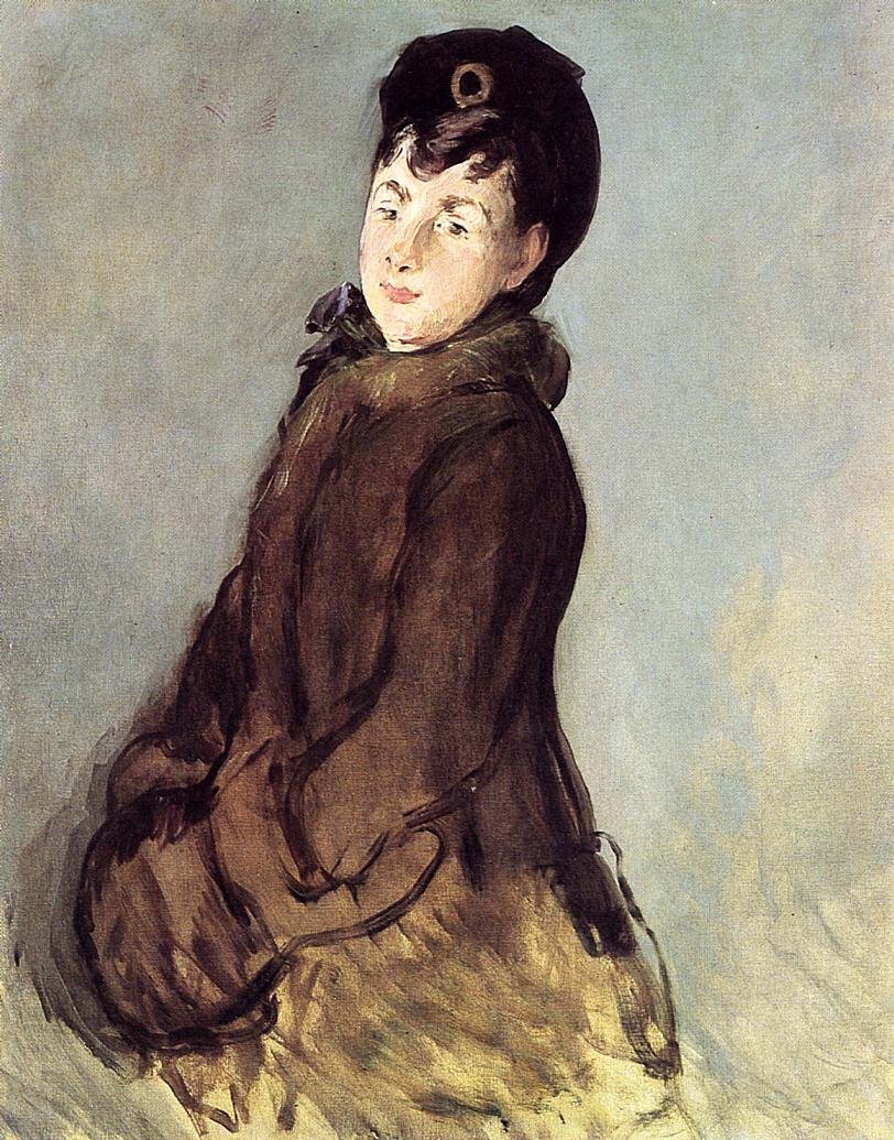 Porträt von Isabelle Lemonnier von Édouard Manet
