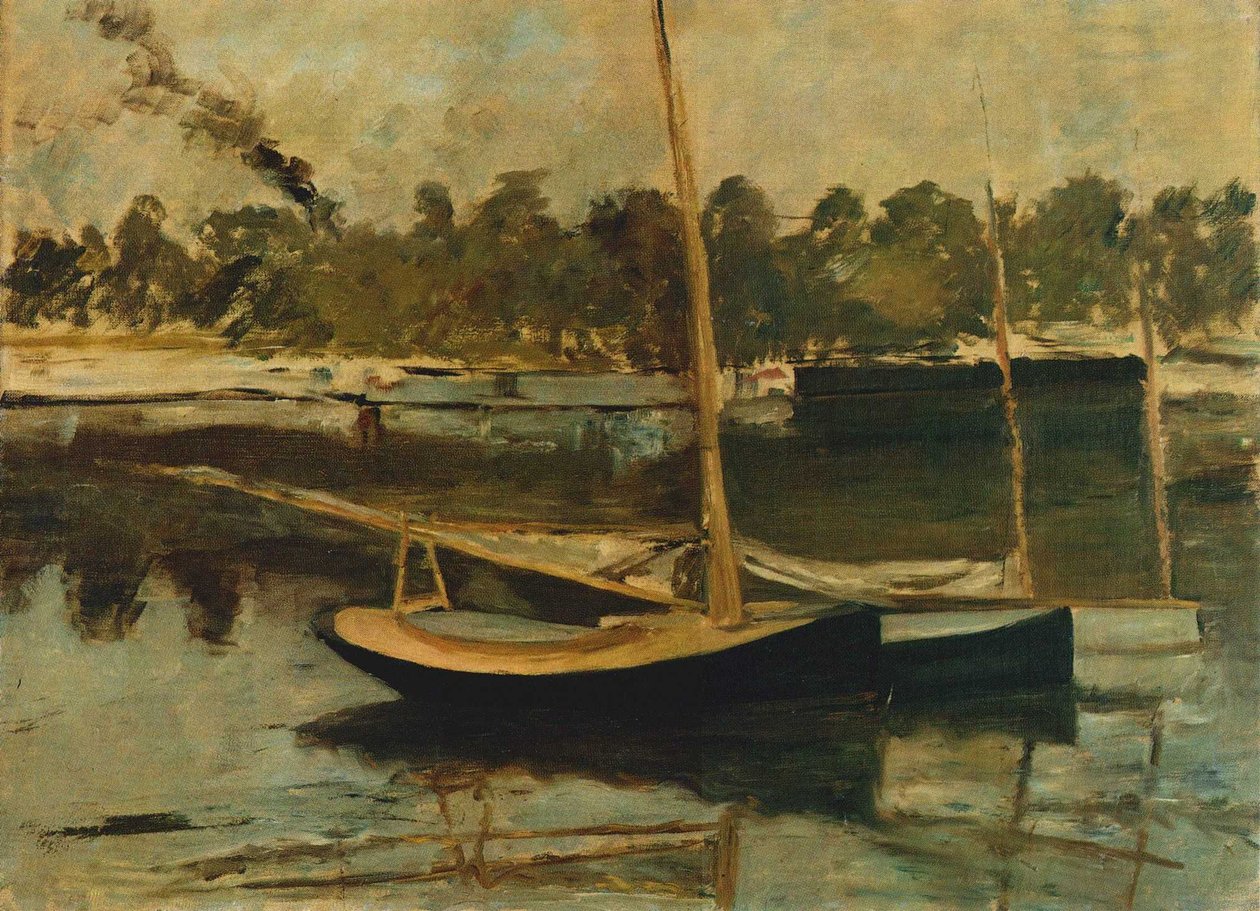 Segelboote in Argenteuil von Édouard Manet