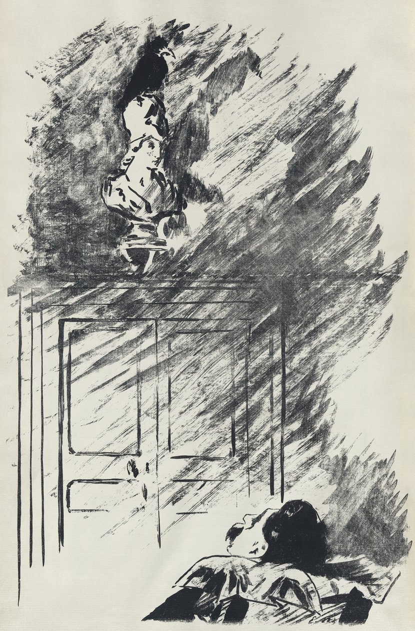 Der Rabe von Édouard Manet