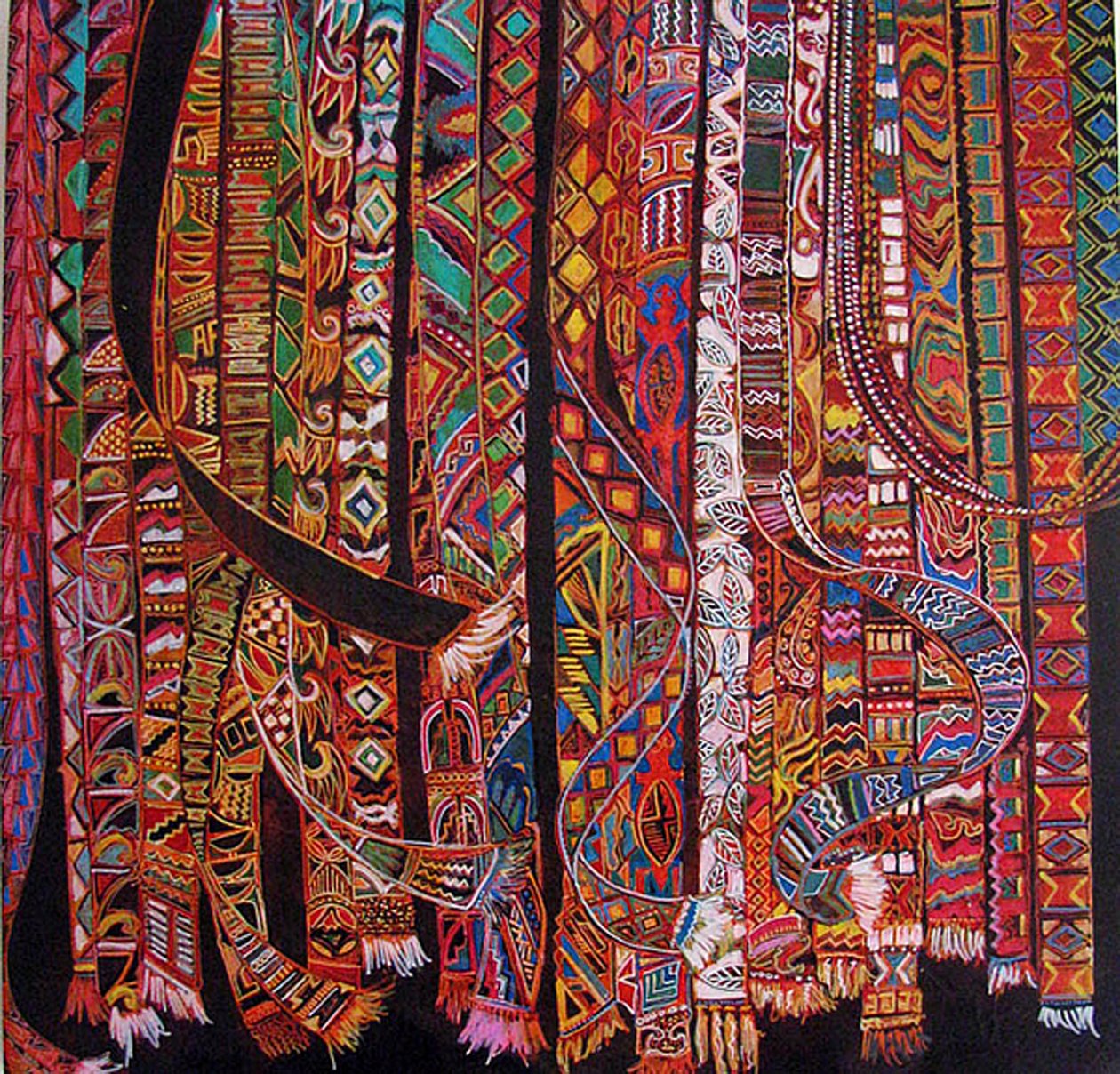 Rückengurtweberei, 2014 von linda arthurs