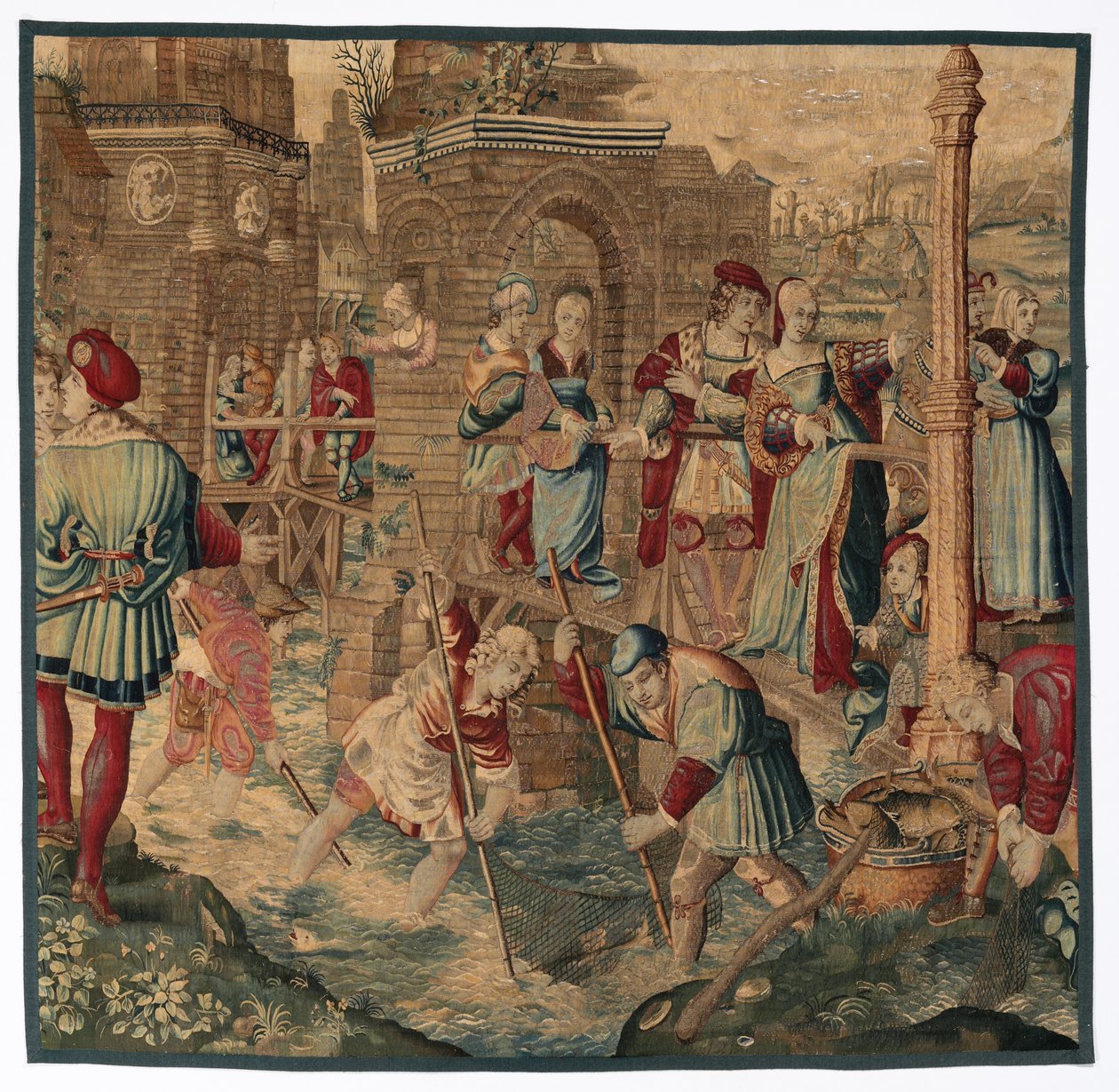 Vier Jahreszeiten von possibly by Gobelins Manufactory