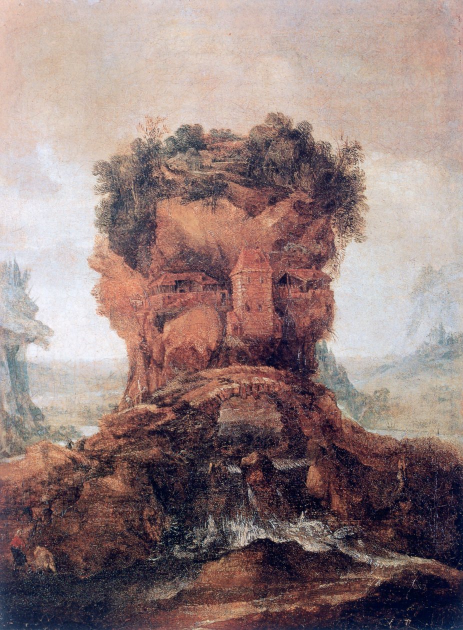 Anthropomorphe Landschaft von the younger Joos de Momper