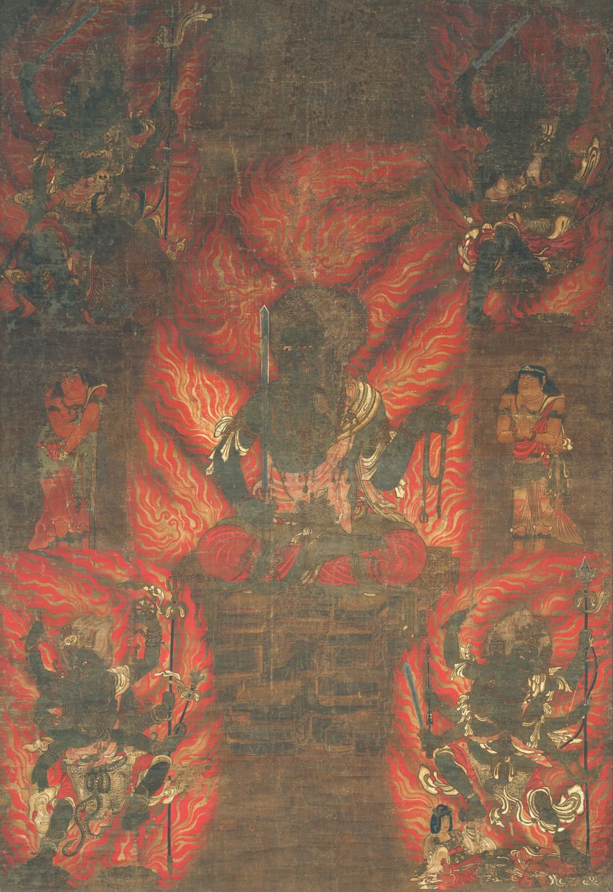 Fünf Große Myōō von Unknown