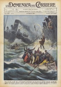Wellenwut auf dem Schwarzen Meer