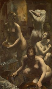 Badende Nackte, 1929