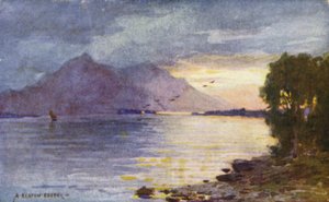 Ein wässriger Sonnenuntergang, Lough Leane, Killarney