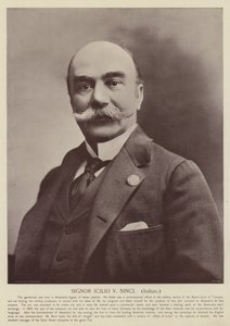 Signor Icilio V. Ninci, Italiener