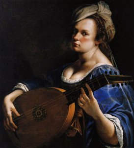 Selbstporträt als Lautenspieler, ca. 1615-18