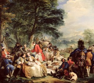Das Jagdessen, 1737