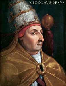 Porträt von Papst Nikolaus V.