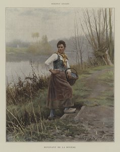 Rückkehr vom Fluss