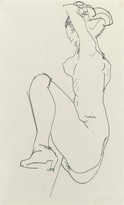 Liegender weiblicher Akt, 1913