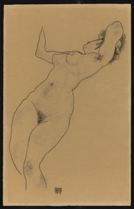 Liegender Akt, 1918