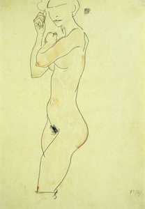 Stehender Akt, 1913