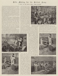 Gewehrherstellung für die britische Armee
