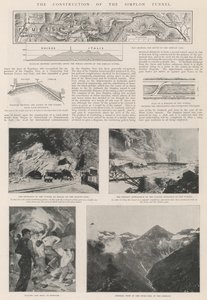 Der Bau des Simplontunnels