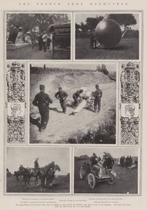 Die französischen Armeemanöver
