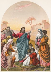 Christus segnet die Kinder