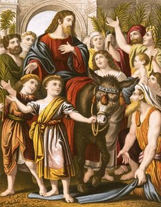 Christus reitet nach Jerusalem