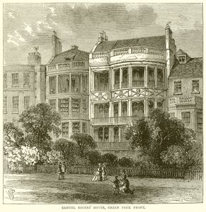 Haus von Samuel Rogers, Green Park Front