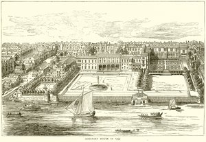 Somerset House im Jahr 1755