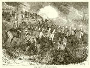 Die Schlacht von Ferozeshah (1845)