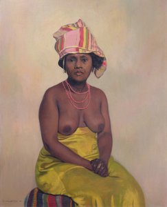 Afrikanische Frau, 1910