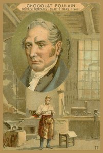 Chocolat Poulain Handelskarte, Robert Stephenson