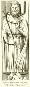 Kostüm von König Chlodwig