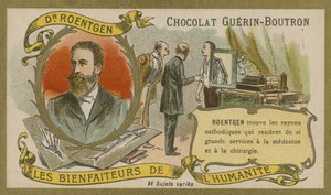 Wilhelm Röntgen, deutscher Physiker und Entdecker der Röntgenstrahlen