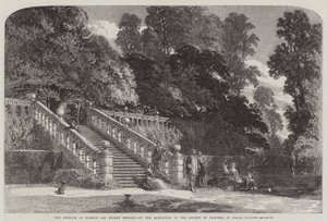 Die Terrasse in Haddon
