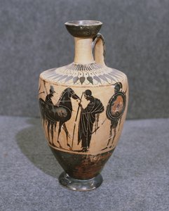 Lekythos, Vibo Valentia (Keramik)