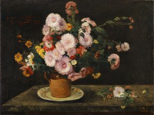 Blumenstrauß mit Astern, 1859